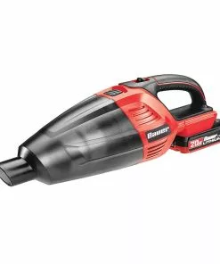 BAUER 20v Cordless Hand Vacuum with Floor and Crevice Tools – Tool Only