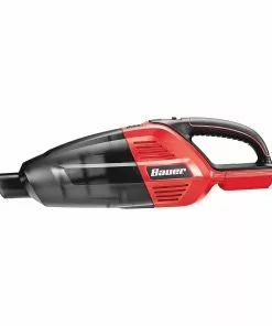 BAUER 20v Cordless Hand Vacuum with Floor and Crevice Tools – Tool Only -Electrical Tools Shop 64148 W4