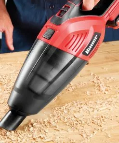 BAUER 20v Cordless Hand Vacuum with Floor and Crevice Tools – Tool Only -Electrical Tools Shop 64148 W7