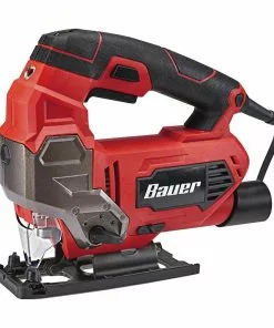 BAUER 6.5 Amp Orbital Variable Speed Jig Saw with Laser -Electrical Tools Shop 64290 W3