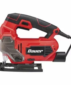 BAUER 6.5 Amp Orbital Variable Speed Jig Saw with Laser -Electrical Tools Shop 64290 W4