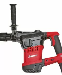 BAUER 11 Amp SDS Max-Type Variable Speed Rotary Hammer 12 BAUER 11 Amp SDS Max-Type Variable Speed Rotary Hammer -Electrical Tools Shop 64425 W4
