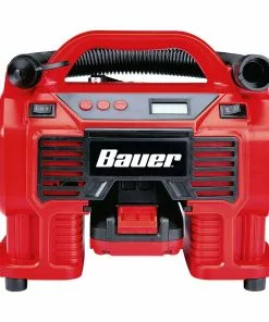 BAUER 20V Cordless Dual Power 0-160 PSI Inflator/Deflator - Tool Only 27 BAUER 20V Cordless Dual Power 0-160 PSI Inflator/Deflator - Tool Only -Electrical Tools Shop 64533 W9