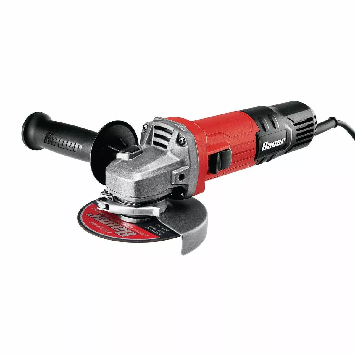 BAUER 7 Amp 4-1/2 in. Slide Switch Angle Grinder 1 BAUER 7 Amp 4-1/2 in. Slide Switch Angle Grinder