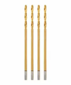 BAUER 1/16 in. Titanium Drill Bit Set, 4 Pc.