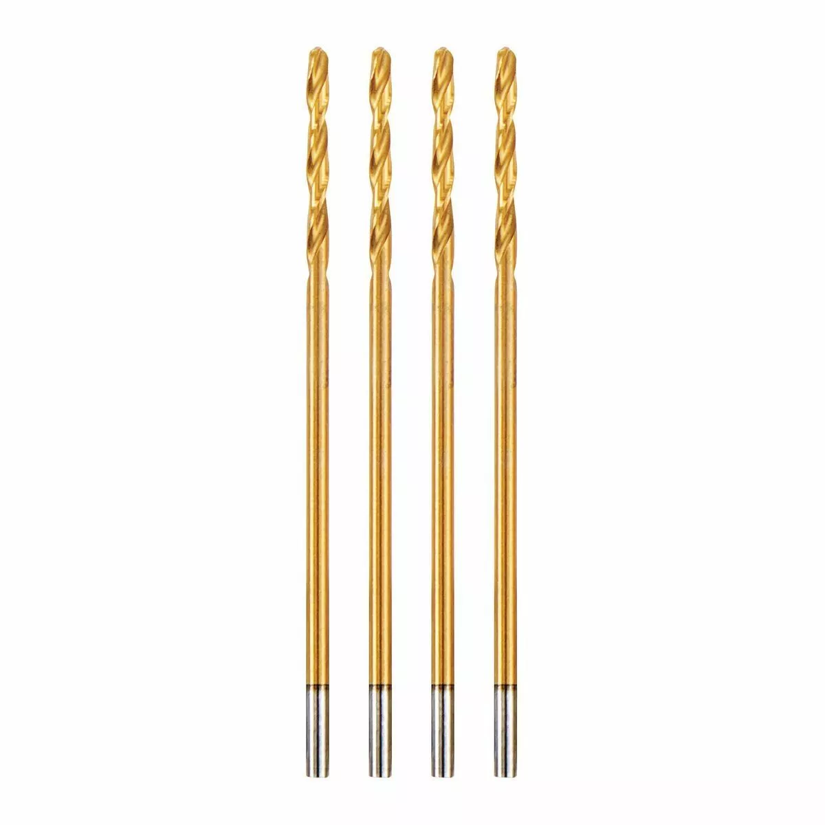 BAUER 1/16 in. Titanium Drill Bit Set, 4 Pc. 1 BAUER 1/16 in. Titanium Drill Bit Set, 4 Pc.