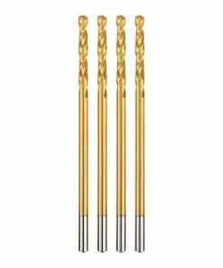 BAUER 7/64 in. Titanium Drill Bit Set, 4 Pc.