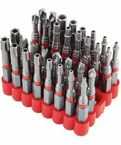 BAUER 2 in. Impact Rated Security Bit Set, 33 Pc.