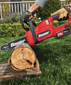 BAUER 20V Cordless Chainsaw – Tool Only -Electrical Tools Shop 64940 W13