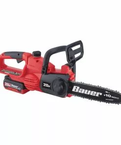 BAUER 20V Cordless Chainsaw – Tool Only -Electrical Tools Shop 64940 W5