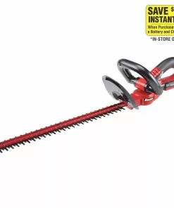 BAUER 20V Cordless Hedge Trimmer – Tool Only