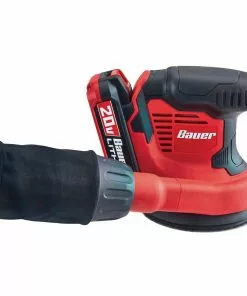 BAUER 20V Cordless 5 in. Random Orbital Sander with Dust Bag - Tool Only -Electrical Tools Shop 64943 I