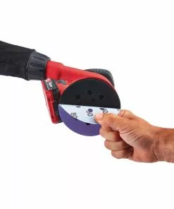 BAUER 20V Cordless 5 in. Random Orbital Sander with Dust Bag - Tool Only -Electrical Tools Shop 64943 W7