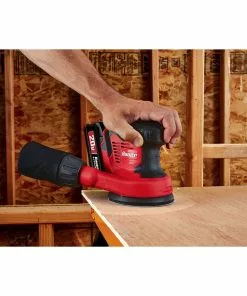 BAUER 20V Cordless 5 in. Random Orbital Sander with Dust Bag - Tool Only -Electrical Tools Shop 64943 W9
