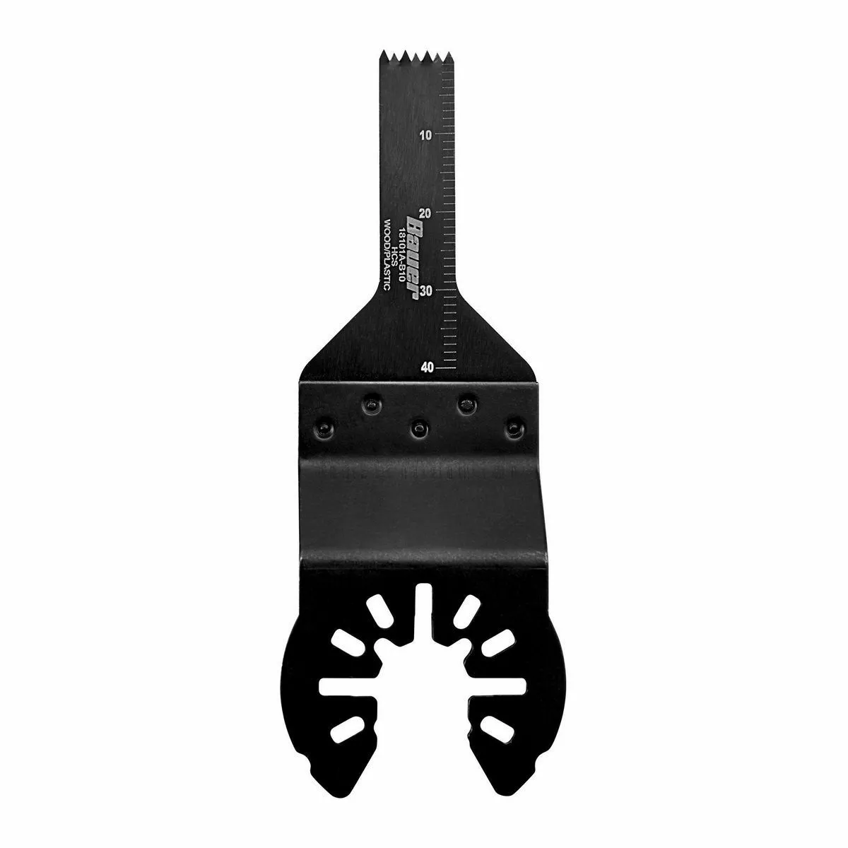 BAUER 3/8 in. High Carbon Steel Plunge/Flush Cutting Blade for Oscillating Multi-tools 1 BAUER 3/8 in. High Carbon Steel Plunge/Flush Cutting Blade for Oscillating Multi-tools