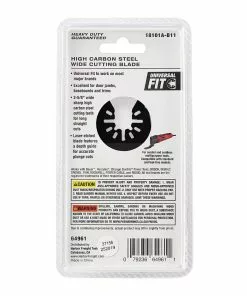 BAUER 2-5/8 in. High Carbon Steel Wide Cut Blade for Oscillating Multi-tools -Electrical Tools Shop 64961 W6